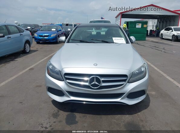 55SWF4KB5HU181509 2017 MERCEDES-BENZ C-CLASS Серебряный Вид щитка приборов