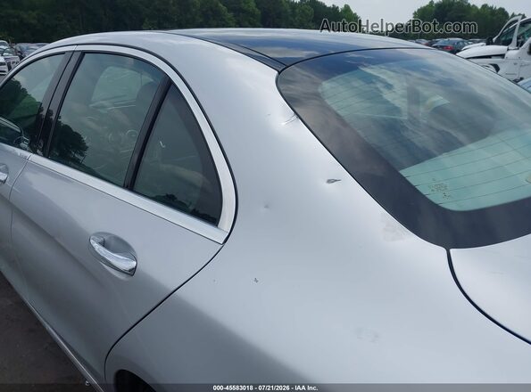 55SWF4KB5HU181509 2017 MERCEDES-BENZ C-CLASS Серебряный Вид спереди