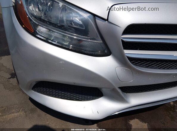 55SWF4KB5HU181509 2017 MERCEDES-BENZ C-CLASS Серебряный 