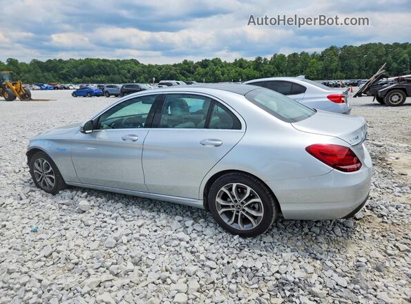 55SWF4KB5JU235476 2018 MERCEDES-BENZ C Silver Հետևի ձախ