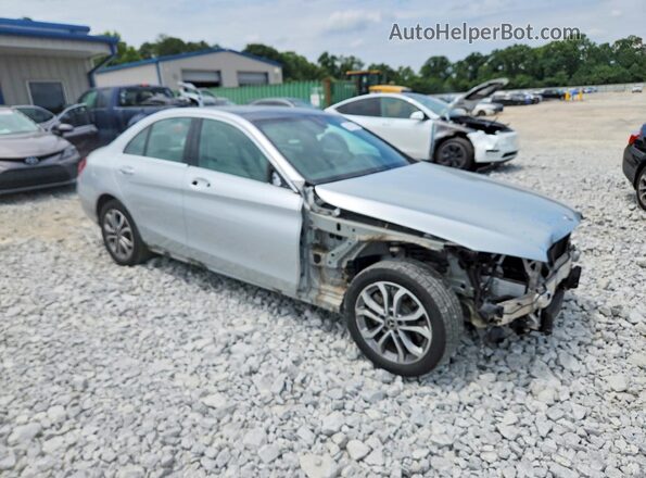 55SWF4KB5JU235476 2018 MERCEDES-BENZ C Silver Առջևի աջ