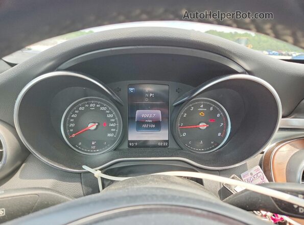 55SWF4KB5JU235476 2018 MERCEDES-BENZ C Silver Սարքավորումների վահանակի տեսք