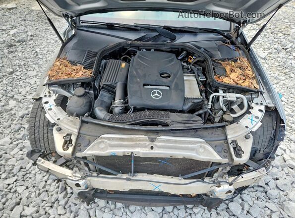 55SWF4KB5JU235476 2018 MERCEDES-BENZ C Silver Սալոնի հետևի տեսք