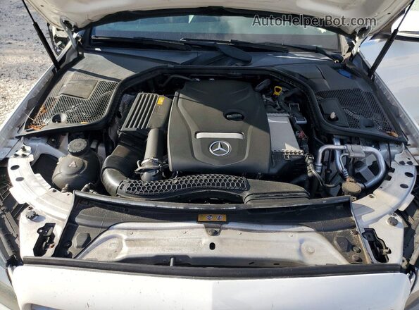 55SWF4KB5JU274925 2018 MERCEDES-BENZ C White Rear interior view