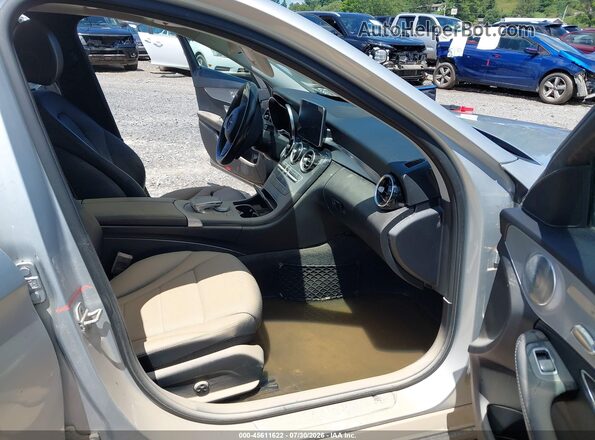 55SWF4KB6GU096872 2016 MERCEDES-BENZ C-CLASS Silver Vista interior delantera