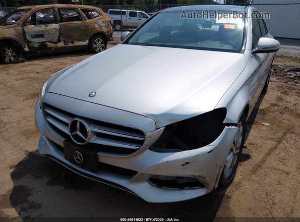 55SWF4KB6GU096872 2016 MERCEDES-BENZ C-CLASS Silver Vista frontal
