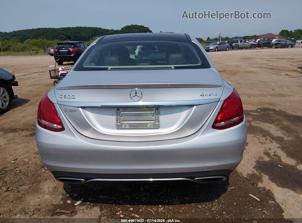 55SWF4KB6GU096872 2016 MERCEDES-BENZ C-CLASS Silver 