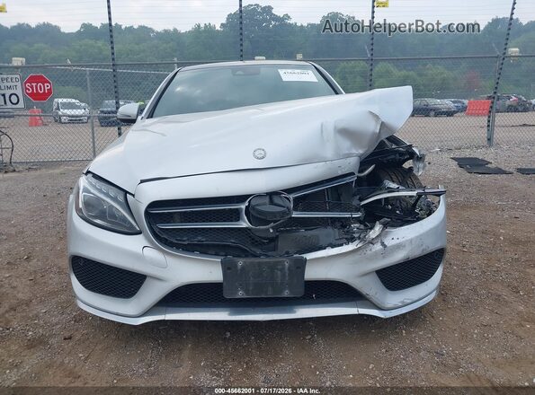 55SWF4KB6GU117557 2016 MERCEDES-BENZ C-CLASS Silver Widok zestawu wskaźników