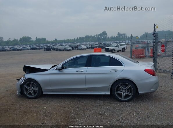 55SWF4KB6GU117557 2016 MERCEDES-BENZ C-CLASS Silver Widok wnętrza 360 stopni