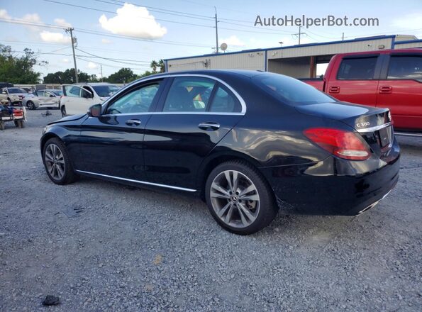 55SWF4KB6JU276795 2018 MERCEDES-BENZ C Black Հետևի ձախ