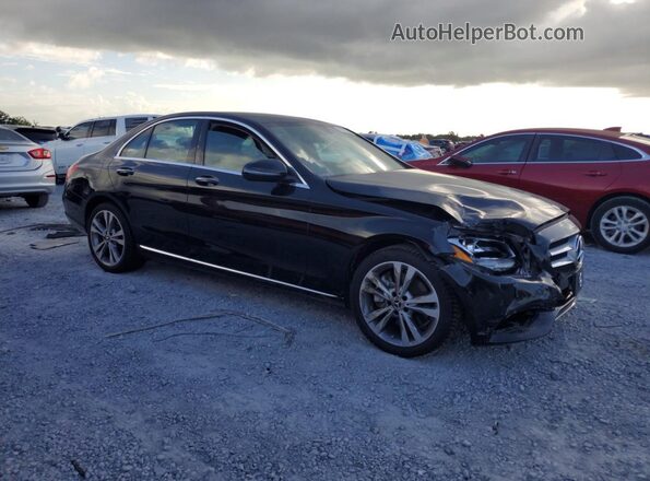 55SWF4KB6JU276795 2018 MERCEDES-BENZ C Black Առջևի աջ