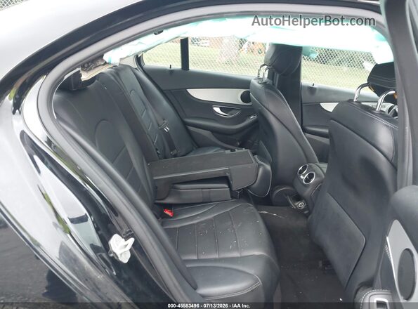 55SWF4KB7GU109791 2016 MERCEDES-BENZ C-CLASS Black VIN sticker view
