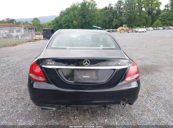 55SWF4KB7GU109791 2016 MERCEDES-BENZ C-CLASS Black 