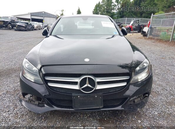 55SWF4KB7GU109791 2016 MERCEDES-BENZ C-CLASS Black Rear interior view