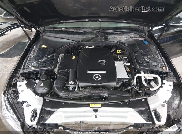 55SWF4KB7GU136425 2016 MERCEDES-BENZ C-CLASS Black Հետևի տեսք