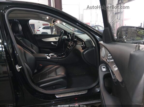 55SWF4KB7GU136425 2016 MERCEDES-BENZ C-CLASS Black Սալոնի դիմացի տեսք