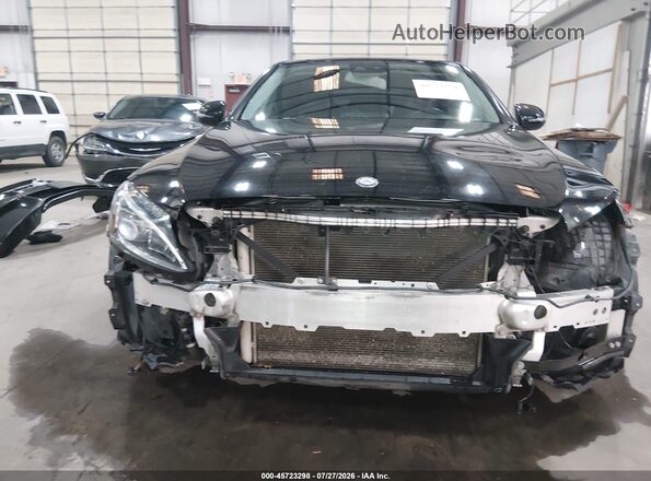 55SWF4KB7GU136425 2016 MERCEDES-BENZ C-CLASS Black Սալոնի հետևի տեսք
