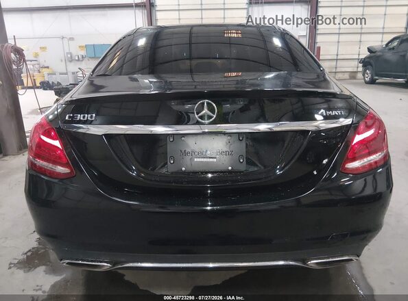 55SWF4KB7GU136425 2016 MERCEDES-BENZ C-CLASS Black 