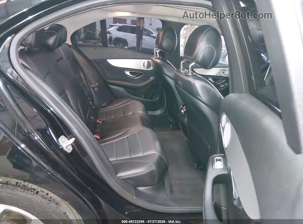 55SWF4KB7GU136425 2016 MERCEDES-BENZ C-CLASS Black VIN կոդի պիտակի տեսք
