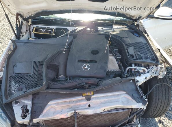 55SWF4KB7HU182984 2017 MERCEDES-BENZ C White Rear interior view