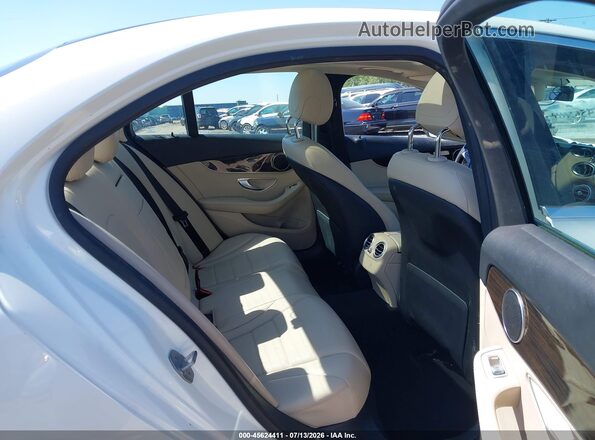 55SWF4KB7HU224747 2017 MERCEDES-BENZ C-CLASS White Vista de la etiqueta del VIN
