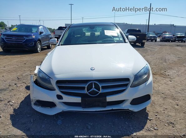 55SWF4KB7HU224747 2017 MERCEDES-BENZ C-CLASS White Vista frontal