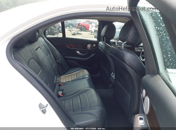 55SWF4KB7JU244549 2018 MERCEDES-BENZ C-CLASS White Вид наклейки з VIN-кодом