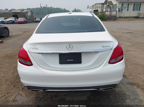55SWF4KB7JU244549 2018 MERCEDES-BENZ C-CLASS White 