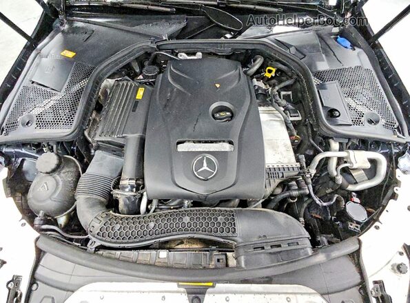 55SWF4KB8GU121335 2016 MERCEDES-BENZ C Gray Սալոնի հետևի տեսք
