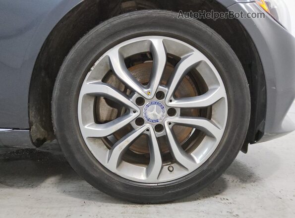 55SWF4KB8GU121335 2016 MERCEDES-BENZ C Gray 
