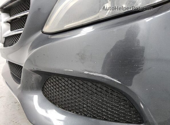 55SWF4KB8GU121335 2016 MERCEDES-BENZ C Gray 