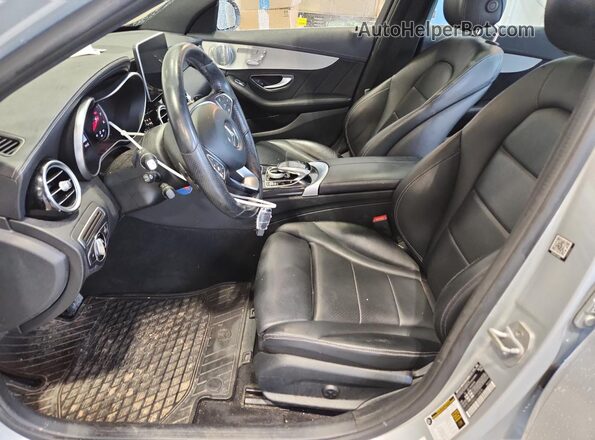 55SWF4KB8GU126874 2016 MERCEDES-BENZ C Silver წინა სალონის ხედი