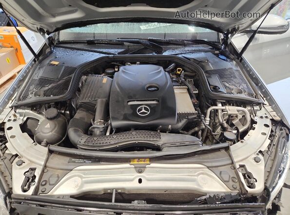55SWF4KB8GU126874 2016 MERCEDES-BENZ C Silver უკანა სალონის ხედი