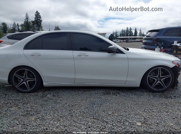 55SWF4KB8GU168090 2016 MERCEDES-BENZ C-CLASS White Widok wnętrza 360 stopni