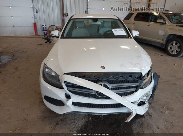55SWF4KB8GU172205 2016 MERCEDES-BENZ C-CLASS Белый Вид щитка приборов