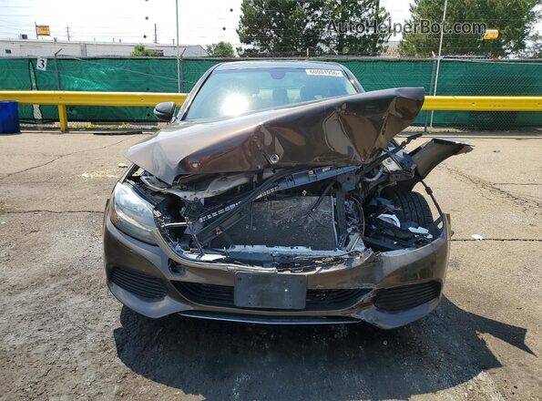 55SWF4KB8HU183495 2017 MERCEDES-BENZ C Brown Դիմացի տեսք