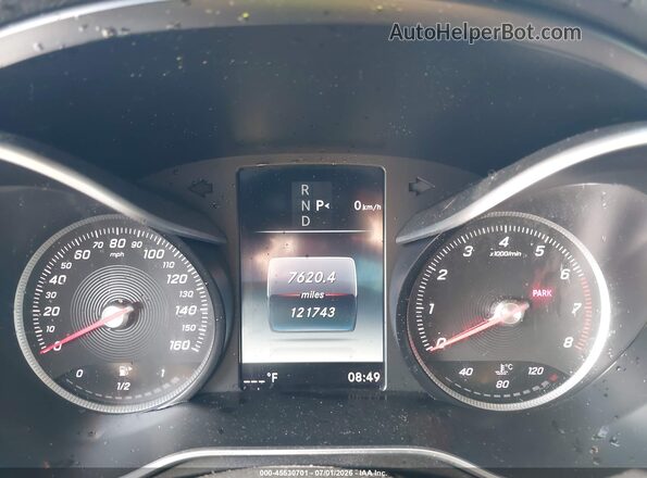 55SWF4KB8HU205334 2017 MERCEDES-BENZ C-CLASS Silver Вид задніх сидінь
