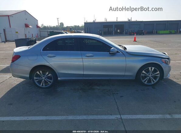 55SWF4KB8HU205334 2017 MERCEDES-BENZ C-CLASS Silver Вид щитка приладів