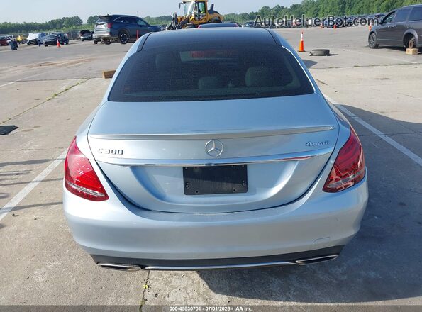 55SWF4KB8HU205334 2017 MERCEDES-BENZ C-CLASS Silver 