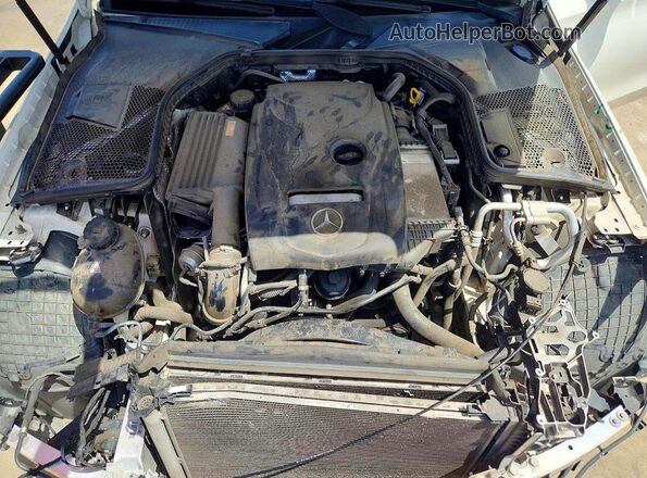 55SWF4KB8HU205897 2017 MERCEDES-BENZ C White Rear interior view