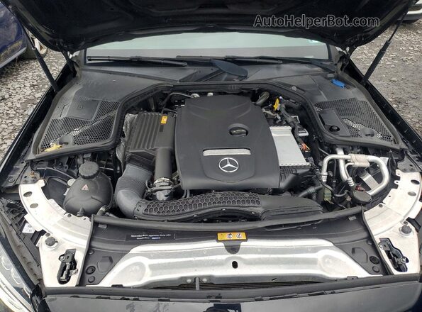 55SWF4KB8JU262249 2018 MERCEDES-BENZ C Black Вид задньої частини салону