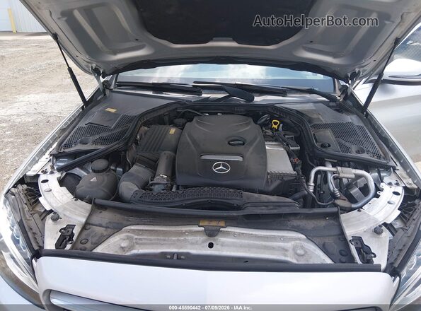 55SWF4KB9GU139147 2016 MERCEDES-BENZ C-CLASS Серебряный Вид сзади