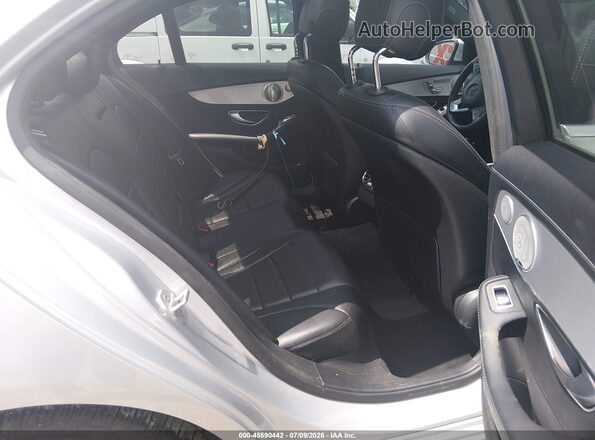 55SWF4KB9GU139147 2016 MERCEDES-BENZ C-CLASS Серебряный Вид наклейки с VIN-кодом