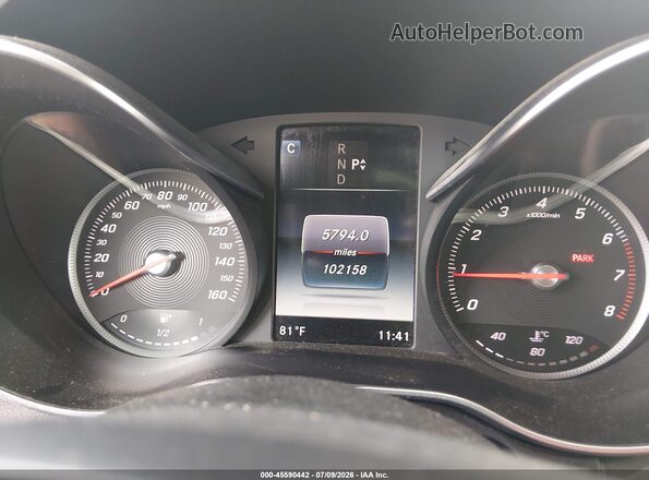 55SWF4KB9GU139147 2016 MERCEDES-BENZ C-CLASS Серебряный Вид задних сидений