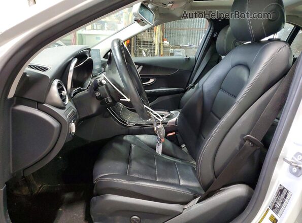 55SWF4KB9GU173654 2016 MERCEDES-BENZ C Серебряный Вид салона спереди