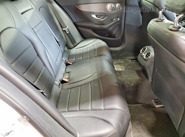 55SWF4KB9GU173654 2016 MERCEDES-BENZ C Серебряный Вид задних сидений
