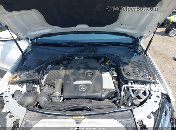 55SWF4KB9GU178174 2016 MERCEDES-BENZ C-CLASS White უკანა ხედი