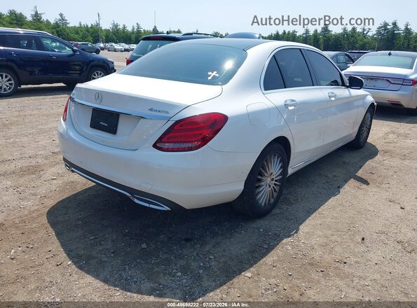 55SWF4KB9GU178174 2016 MERCEDES-BENZ C-CLASS White უკანა მარჯვენა