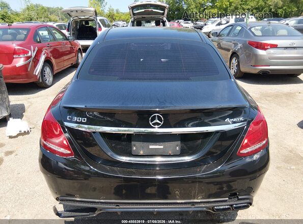55SWF4KBXGU131834 2016 MERCEDES-BENZ C-CLASS Black 