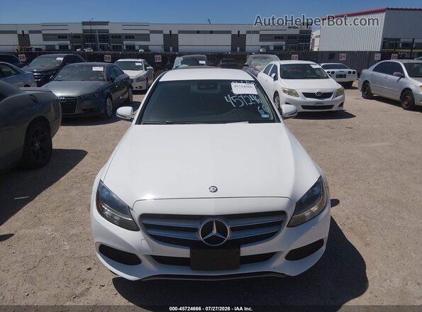 55SWF4KBXGU140775 2016 MERCEDES-BENZ C-CLASS White Instrument cluster view